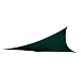 Coolaroo Square Shade Sail 11 Feet 10 Inches with Hardware Kit, Brunswick Green