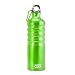 Oggi Lustre Aluminum Sport Bottle, Green