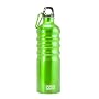 Oggi Lustre Aluminum Sport Bottle, Green