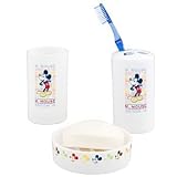 Disney 3-Pc. M. Mouse Bathroom Accessory Set Multicolor Magic
