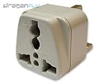 Adapter for Connecting 230V Electrical Device with North American Plug to UK ...