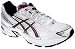 Asics Mens GEL 1130 4E White/Platinum/Chili Pepper Running