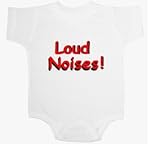 Loud Noises! Baby Ultrasoft Onesie