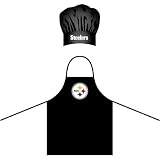 Pittsburgh Steelers NFL Barbeque Apron and Chef's Hat