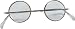 Round Santa Glasses
