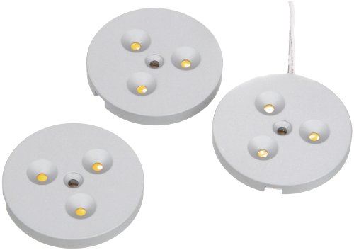 Osram 73142 LED Disk Downlight 2.3 Watt 3-er Set Aluminium Preisvergleich
