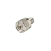F Female to UHF Male Coax Adapter