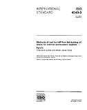 ISO 4548-9:1995, Methods of test for full-flow lubricating oil filters for internal combustion engines -- Part 9: Inlet and outlet anti-drain valve tests