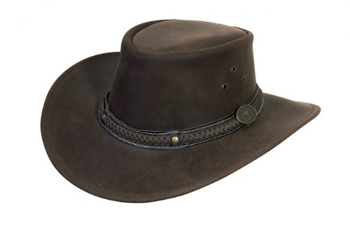 Relags Chapeau cuir wilsons marron (Taille cadre: M) chapeau