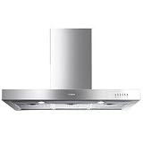Smeg - KSE 9510 X - Hotte D&eacute;cor / Chemin&eacute;e - Int&eacute;grable - 89,4 cm