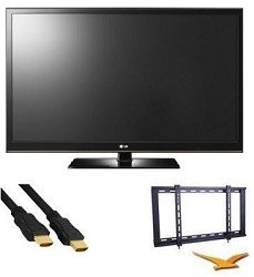 Cheapest Buy LG 50PT350 - 50 Inch 720p 600Hz Slim Bezel Plasma HDTV Bundle