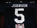 Signed Larry Johnson Jersey - Penn State Jsa coa - Autographed College Jerseys