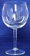 Individually Hand Etched Cactus Red Wine Glass 7 1/4"H Set / 4