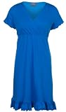 Organic Cotton Crossover Maternity Nursing Night Dress