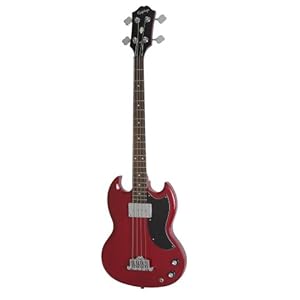 Epiphone EB-0 Electric Bass Guitar 1 Pickup Cherry