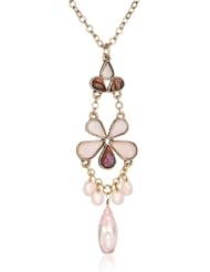 The SAK Multi-Stone Y-Shaped Necklace, 18"
