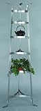 Old Dutch 106SN 60.5 Inch Six Shelf Satin Nickel Cookware Stand