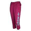 Adidas Originals Damen 3/4 Hosen Caprihosen Capris Jogginghosen Sporthosen Trainingshosen kurz Baumwolle Baumwollhosen Fitnesshosen Freizeithosen Frauen