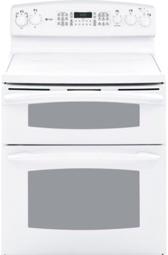 GE PB975TMWW ProfileTM 30 Free-Standing Double Oven Range