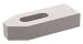 AMF Strap Clamp, Tempered Steel - Varnished Finish, Plain, For bolt size - M16, M18 o...