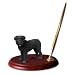 Bouvier Des Flandres Dog Desk Set - Uncropped Ears