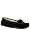 Minnetonka Women's 4010 Cally Faux Fur Slipper,Black,10 M US
