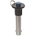 Jergens Stainless Steel 17-4 PH Kwik-Lok Button Handle Quick-Release Pin