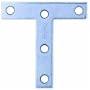 National #N113-753 2PK 4x4 Zinc T Plate