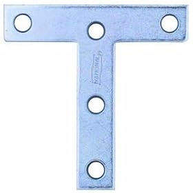 National #N113-753 2PK 4x4 Zinc T Plate