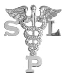 NursingPin - Speech Language Pathologist SLP Graduation Pin in Sterling Silver