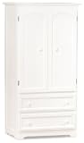 Manhattan 2-Dr Armoire WH