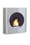 Blomus Stainless Steel Large Wave Round Place Fireplace