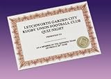 Geographics Certificates Parchment 90gsm with Gold Foil Seals A4 Border Red [Pack 25]