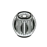 American Standard 0000.112H Heritage Small Acrylic Knob Handle Kit for Standard Connection, Polished