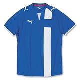 Puma - PUMA Lyon Soccer Jersey (Roy/Wht)