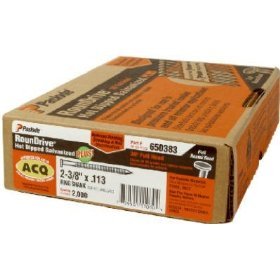 Paslode 650387 Round Head 3-Inch by .131-Inch by 30 Degree Paper Tape Collated Ring Shank Hot... by Paslode