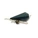 Bloodstone Gemstone 12 Faceted Pendulum, Metaphysical Dowsing Tool