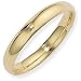 SALE. 9ct Yellow Gold Court Shape Band Ring Wedding Ring- 4mm