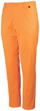 Puma Golf NA Boy's Junior 5 Pocket Pant, Vibrant Orange, Large