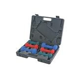 Sunny Neoprene Dumbbell Set with case (2-5 Pounds)