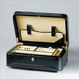 Ragar Red British Travel Jewelry Case