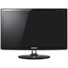 Samsung SyncMaster P2470HD 60,9 cm (24 Zoll) TFT Monitor (VGA, DVI, HDMI, Reaktionszeit 5ms, TV-Tuner) Rose Black