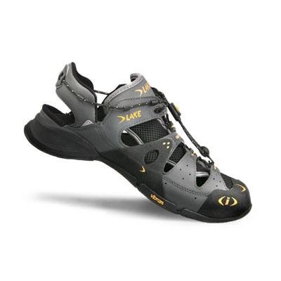 Lake Cycling I/O SDL Women's Comfort Cycling Shoes - Grey/Black