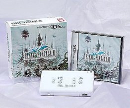 Nintendo DS Lite - Final Fantasy III Crystal Edition (Japanese Imported) (Limited Edition DS Lite imprinted with Final Fantasy III inspired graphics)