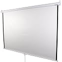 BELE01 BELE01 HDTV Rollo Leinwand f&uuml;r Beamer Heimkino 203 x 203 cm 1:1 16:9 4:3