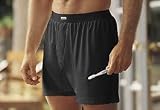 EXOFFICIO Give-n-Go Men's Moisture-Wicking Boxer Underwear-Black Large