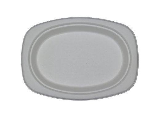 Stalkmarket Oval Plate, 500-Count Case by Stalkmarket