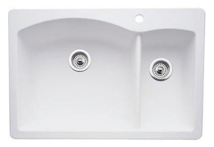 Blanco 1.5 inch Blancodiamond Bowl Undermount Kitchen Sink