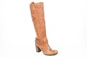 Venturini eleganza, Damen Schaftstiefel, mittelbraun, RENO Art. 34248