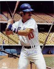 Signed Cey, Ron (Los Angeles Dodgers) 8x10 Photo